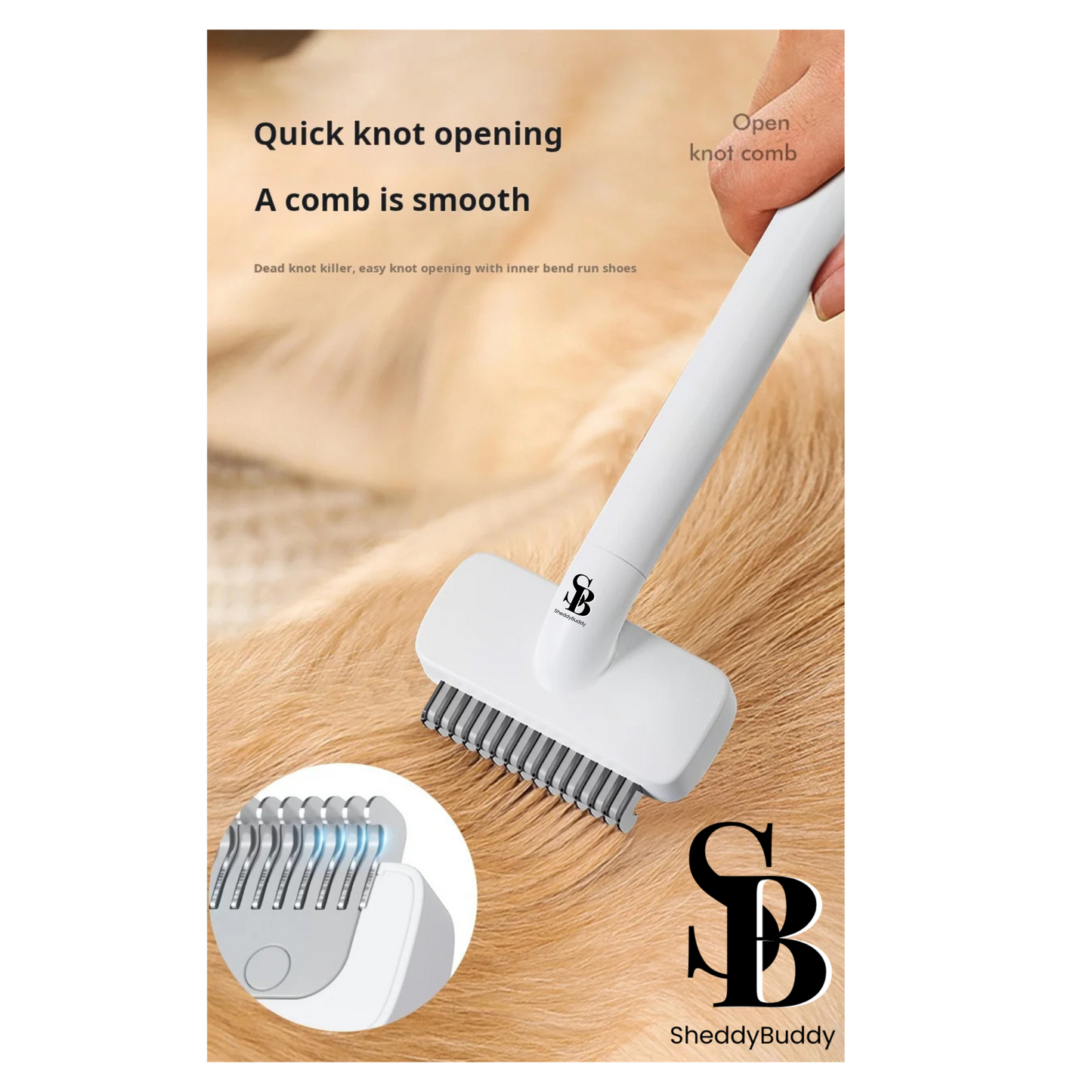 Premium Pet Deshedding Brush™